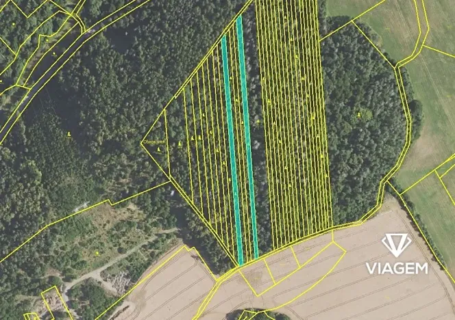 Prodej lesa, Bratronice, 3022 m2