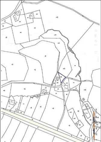 Prodej zahrady, Kocbeře, 407 m2