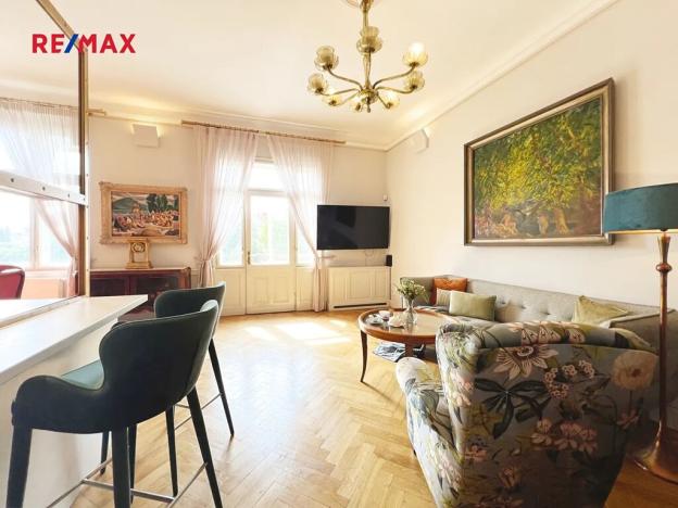 Prodej atypického bytu, Praha - Smíchov, Dienzenhoferovy sady, 119 m2