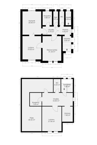 Prodej rodinného domu, Kladno, Petra Bezruče, 163 m2