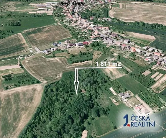 Prodej lesa, Nová Dědina, 1811 m2