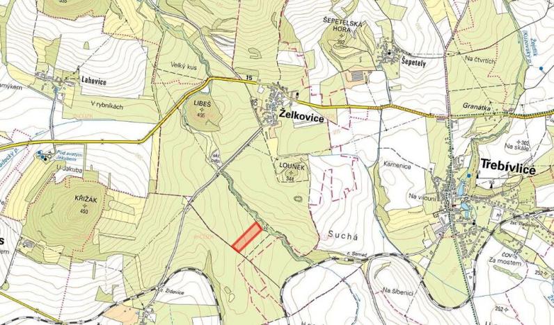 Prodej pole, Želkovice, 21043 m2