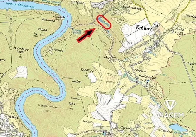 Prodej lesa, Krňany, 8704 m2