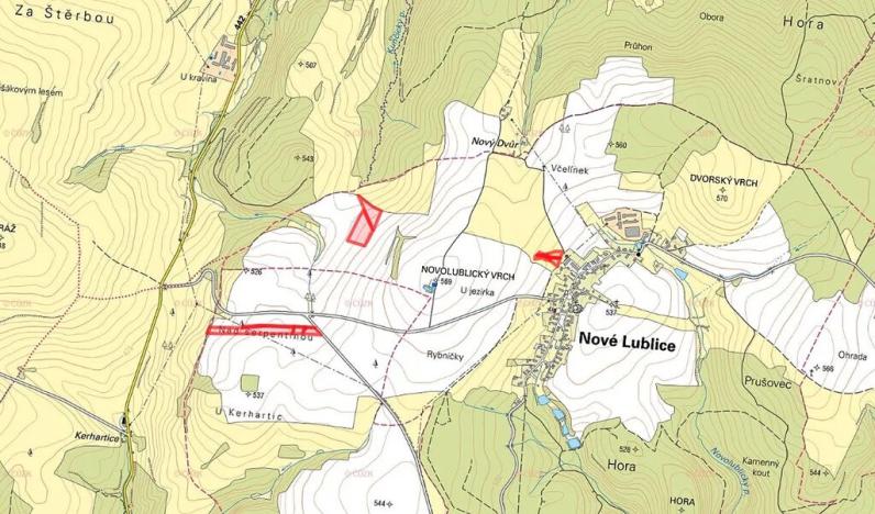 Prodej pole, Nové Lublice, 23778 m2