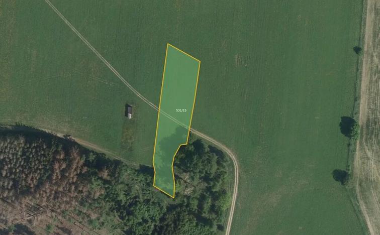 Prodej pole, Pelhřimov, 8833 m2