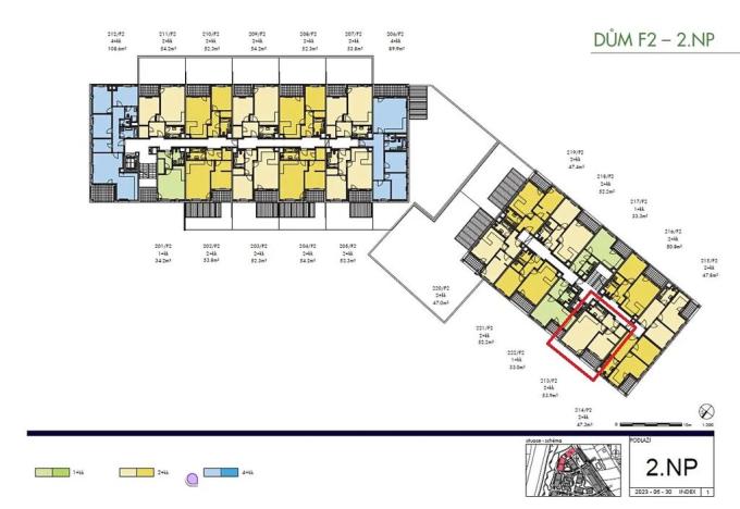 Prodej bytu 2+kk, Praha - Ruzyně, Stočesova, 54 m2