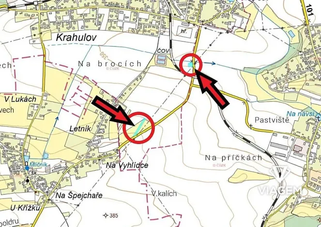 Prodej podílu pole, Nučice, 532 m2