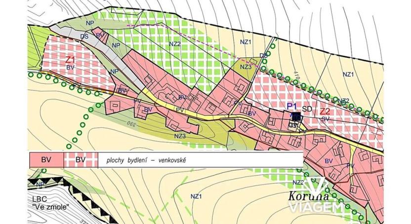 Prodej podílu pozemku pro bydlení, Koruna, 709 m2