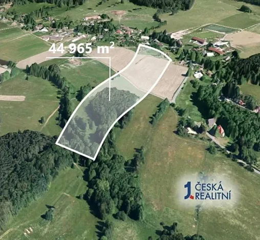 Prodej podílu pole, Jablonné v Podještědí, 8430 m2