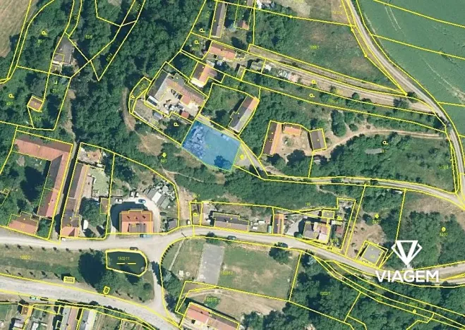 Prodej zahrady, Kočín, 585 m2