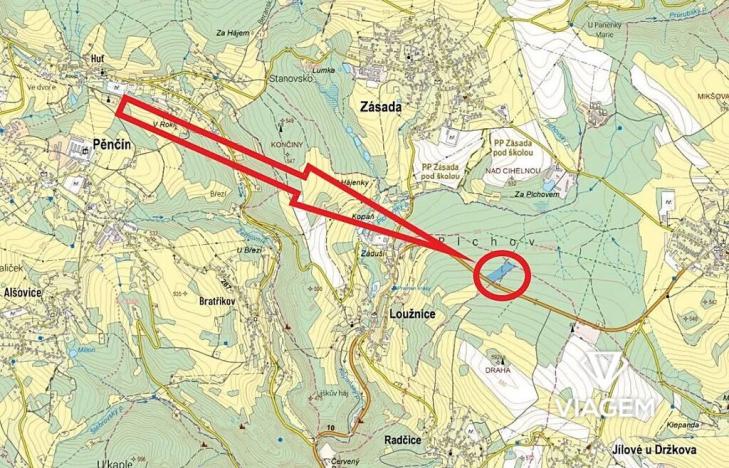 Prodej podílu lesa, Loužnice, 5983 m2