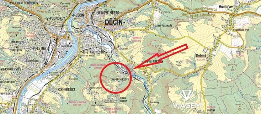 Prodej pole, Děčín, 4170 m2