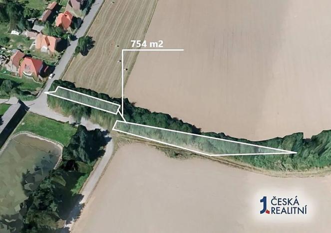 Prodej pole, Volduchy, 754 m2