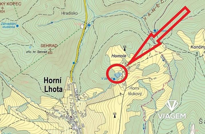 Prodej zahrady, Horní Lhota, 4375 m2
