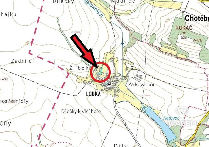 Prodej podílu zahrady, Jemnice, 248 m2