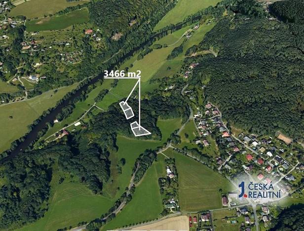 Prodej lesa, Mírová pod Kozákovem, 3466 m2