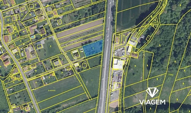 Prodej zahrady, Baška, 1664 m2