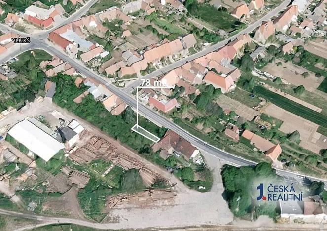 Prodej zahrady, Vlkoš, 78 m2