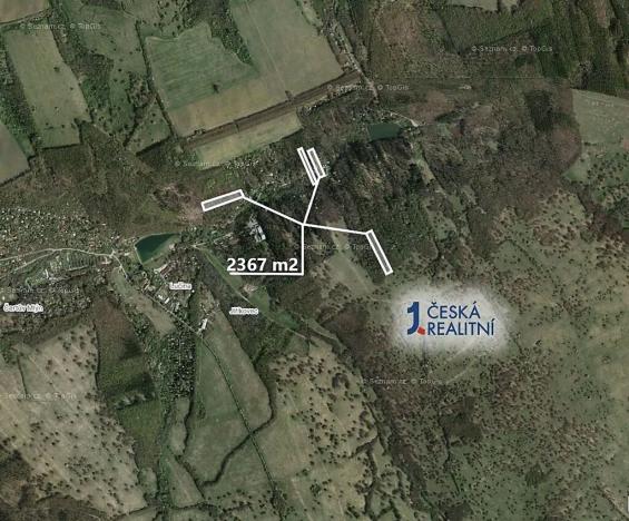 Prodej podílu lesa, Kněždub, 2367 m2