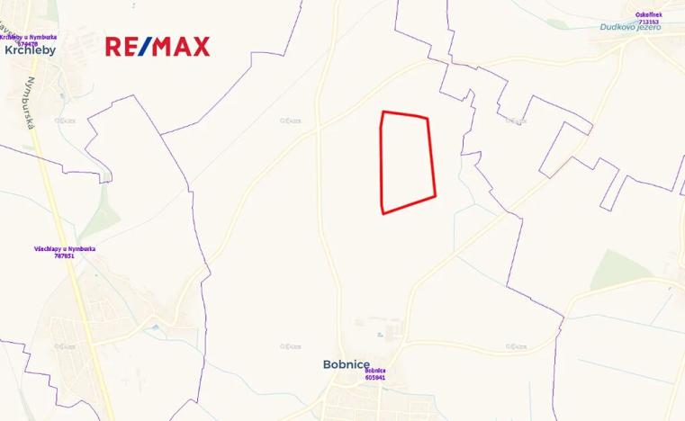 Prodej podílu pole, Bobnice, 154847 m2