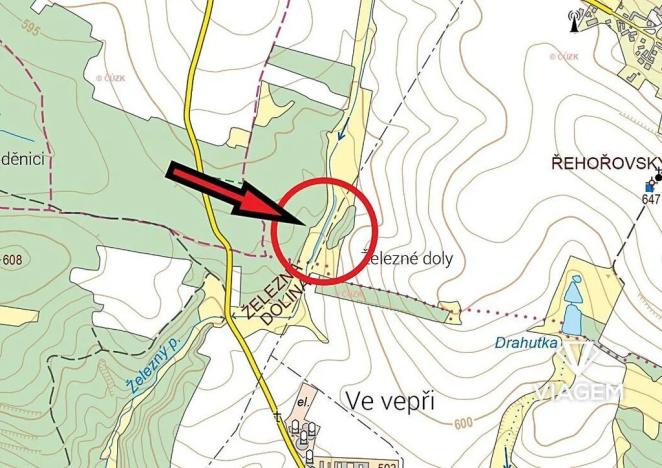 Prodej podílu pole, Kamenice, 514 m2