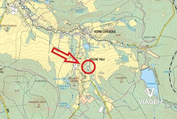 Prodej podílu zahrady, Chřibská, 667 m2