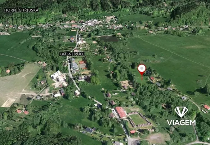 Prodej podílu zahrady, Chřibská, 667 m2