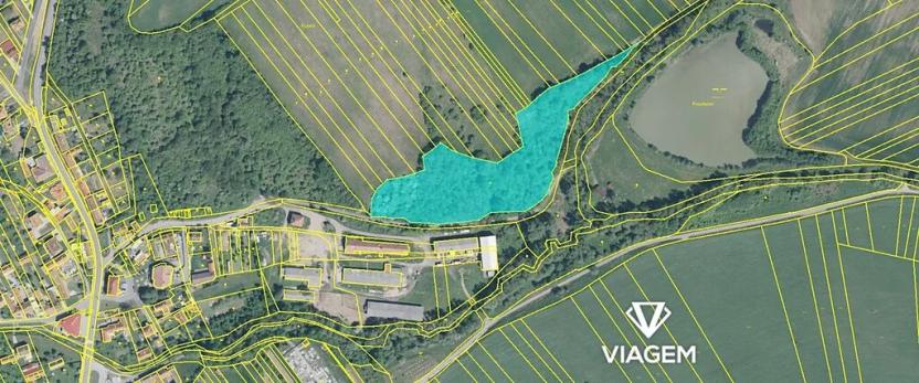 Prodej podílu zahrady, Pašovice, 3175 m2