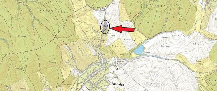 Prodej podílu zahrady, Pašovice, 1395 m2