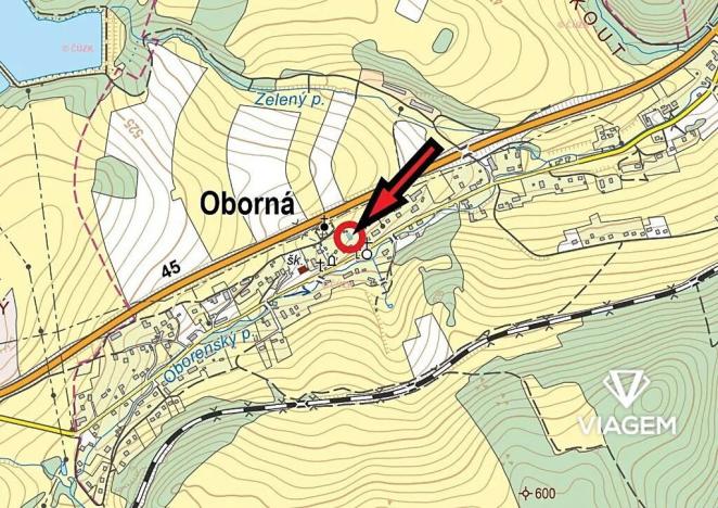 Prodej podílu pozemku pro bydlení, Oborná, 20 m2