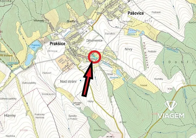 Prodej podílu zahrady, Prakšice, 35 m2