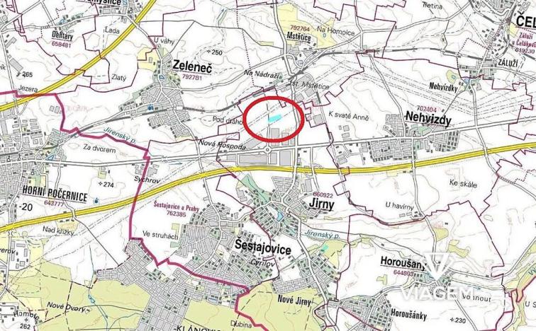 Prodej podílu pole, Jirny, 1738 m2