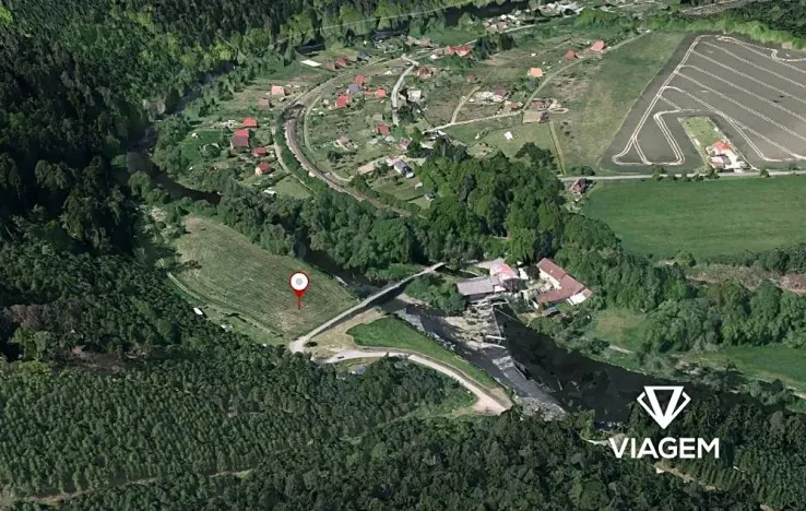 Prodej podílu zahrady, Hněvkovice, 443 m2