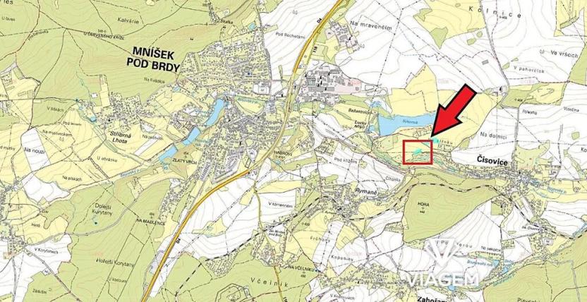 Prodej podílu pole, Čisovice, 2089 m2