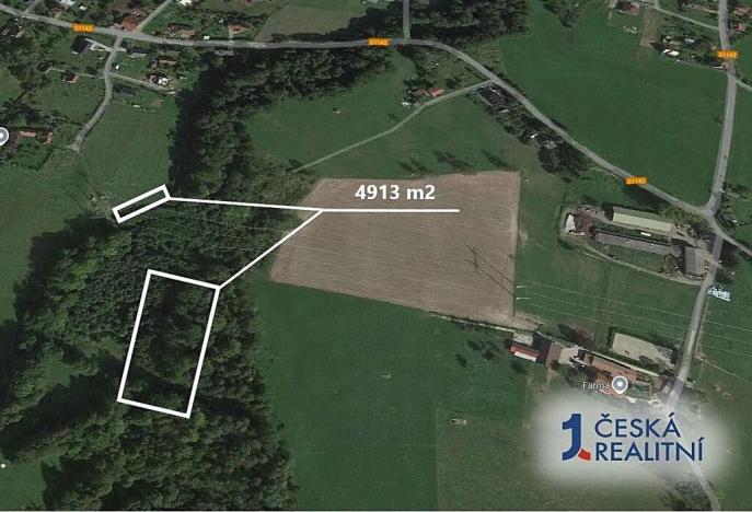 Prodej podílu lesa, Třinec, 982 m2