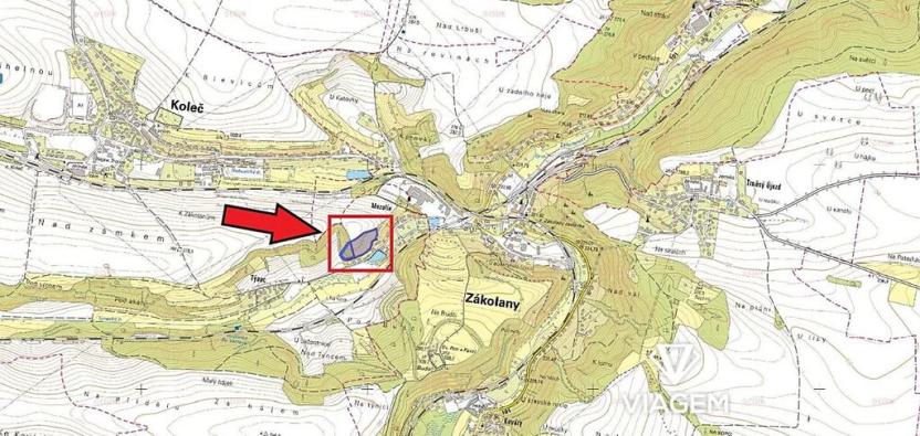 Prodej podílu pole, Koleč, 3539 m2