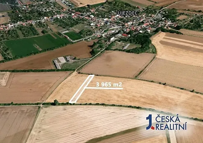 Prodej podílu pole, Horní Moštěnice, 991 m2