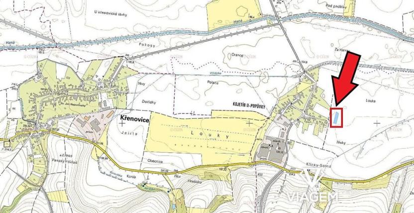 Prodej podílu pole, Kojetín, 248 m2