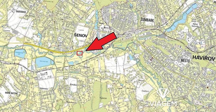 Prodej louky, Šenov, 3669 m2