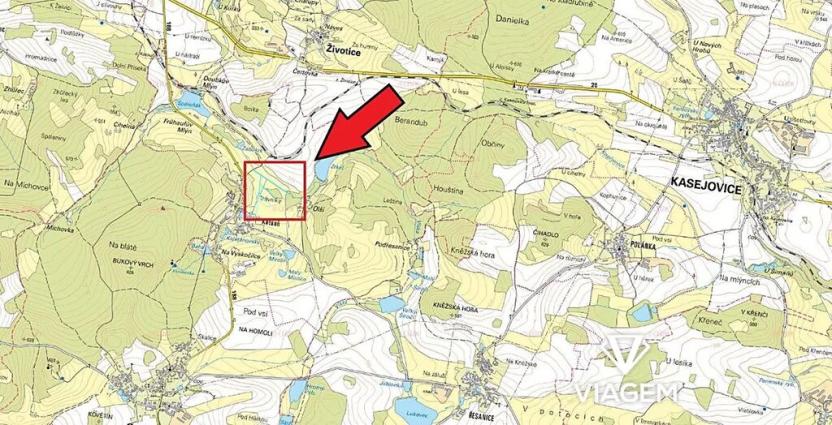 Prodej podílu pole, Oselce, 233 m2