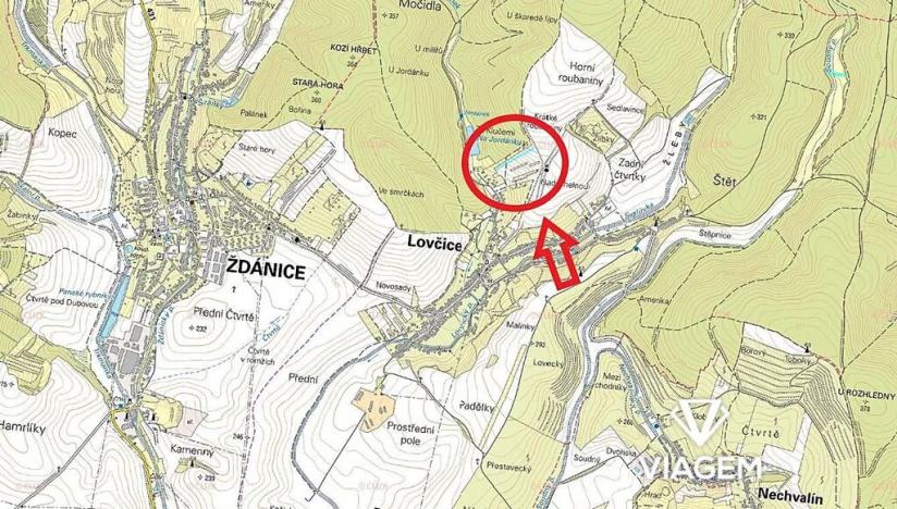 Prodej pozemku pro bydlení, Lovčice, 2560 m2