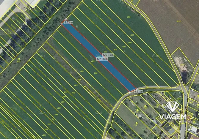 Prodej podílu komerčního pozemku, Moravský Písek, 271 m2