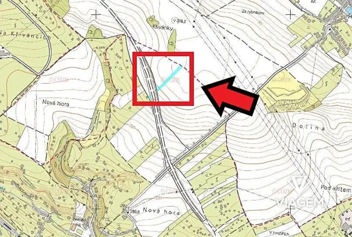 Prodej podílu pole, Znojmo, 431 m2