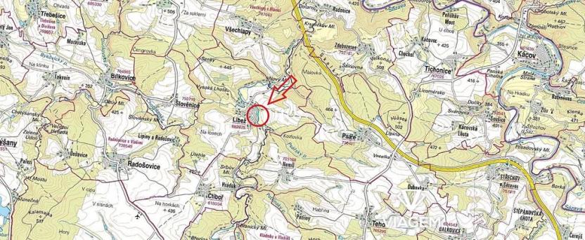 Prodej podílu pole, Libež, 1317 m2