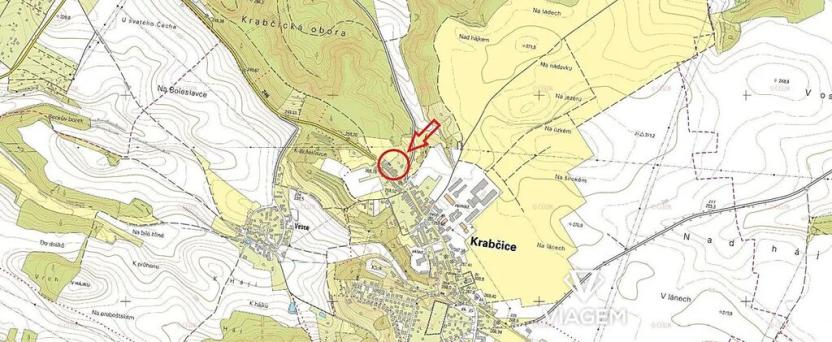 Prodej podílu zahrady, Krabčice, 12 m2