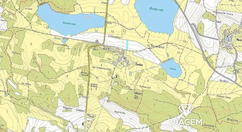 Prodej podílu pole, Chanovice, 221 m2