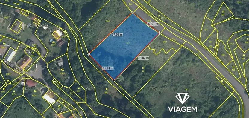 Prodej podílu zahrady, Žiželice, 929 m2