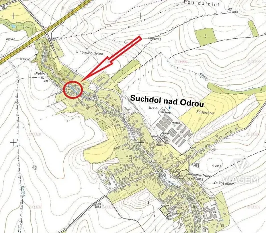 Prodej podílu zahrady, Suchdol nad Odrou, 90 m2