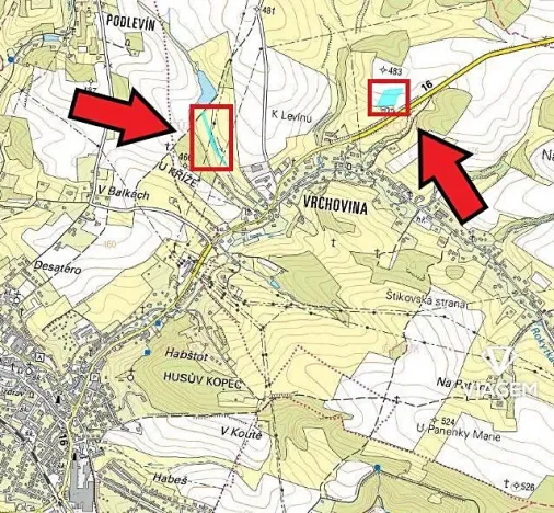 Prodej podílu pole, Nová Paka, 3230 m2