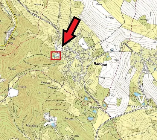 Prodej podílu pole, Radčice, 100 m2